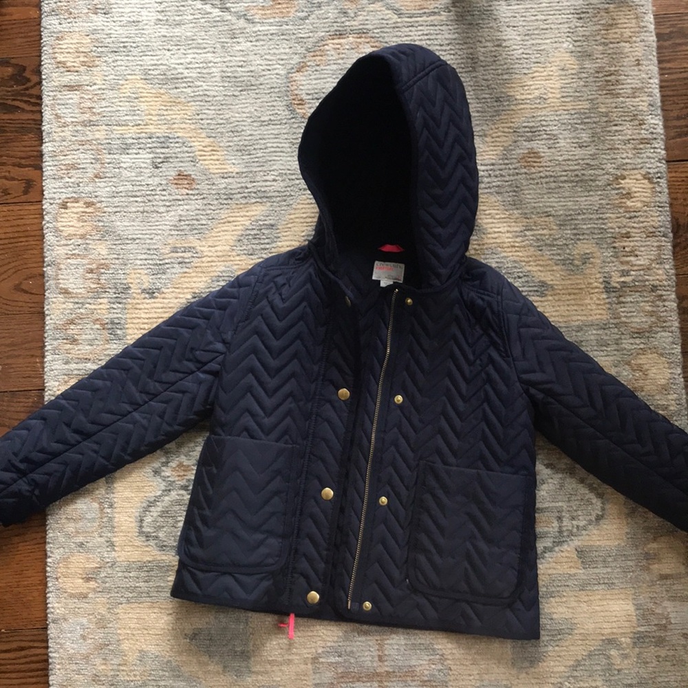 Navy Hooded Spring Jacket Crewcuts